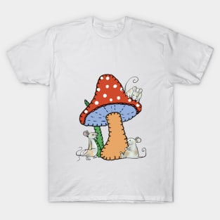 Pilz nähen T-Shirt